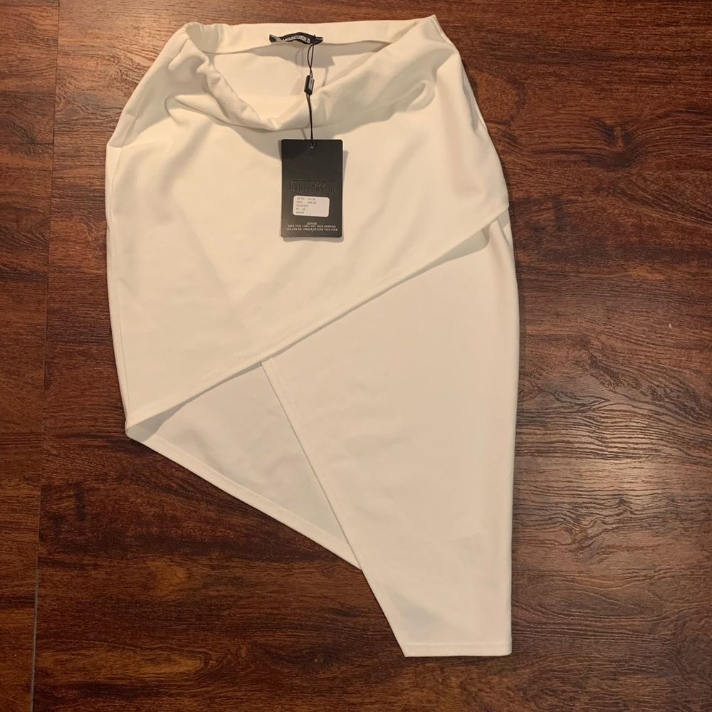 White Midi Skirt